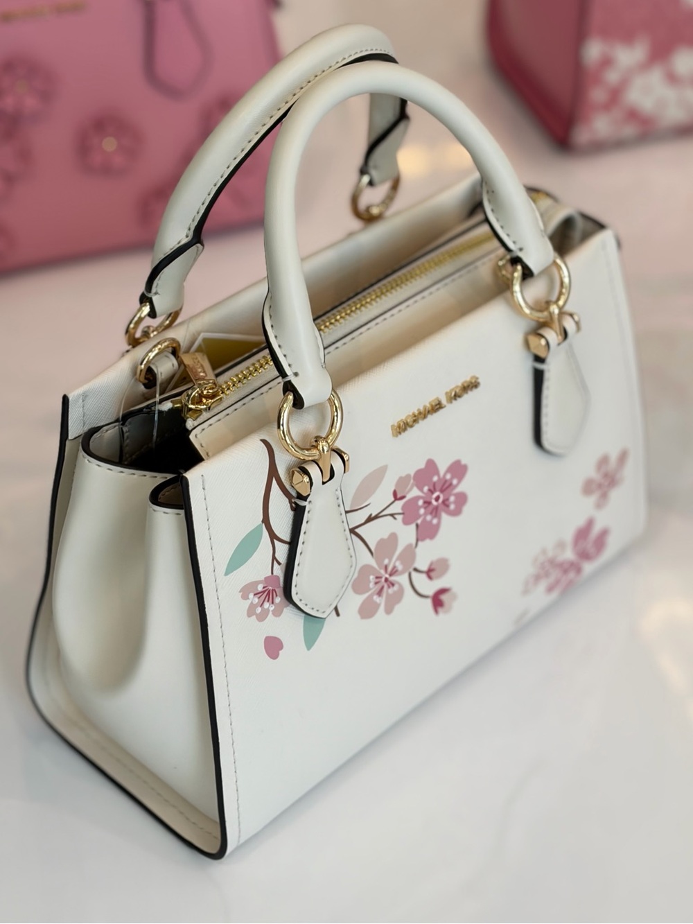 MICHAEL KORS Marilyn Small Embellished Satchel Crossbody and Wallet Set - Picture 5 of 13